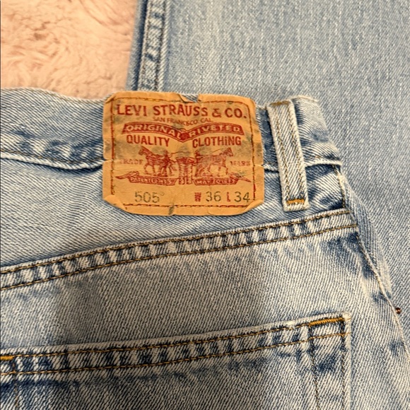 Men’s vintage Levi’s 505 size 36/34 - Picture 4 of 14